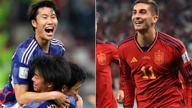 موعد مباراة إسبانيا واليابان في كأس العالم 2022 والقنوات الناقلة