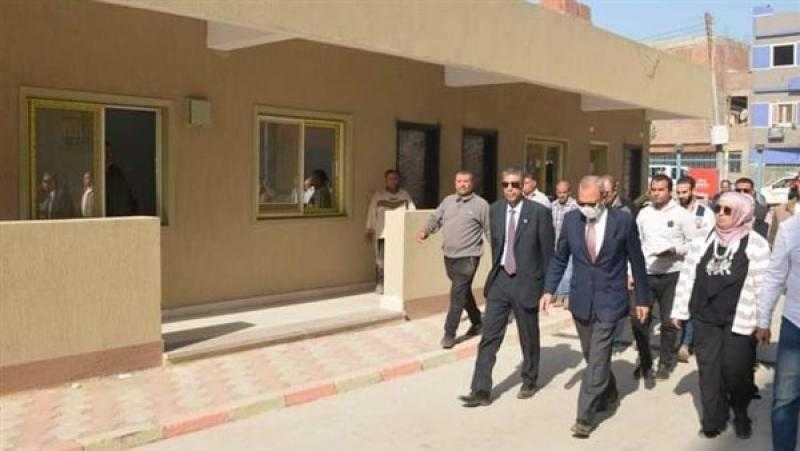 محافظ القليوبية يتفقد مبنى مجلس مدينة شبين القناطر الجديد