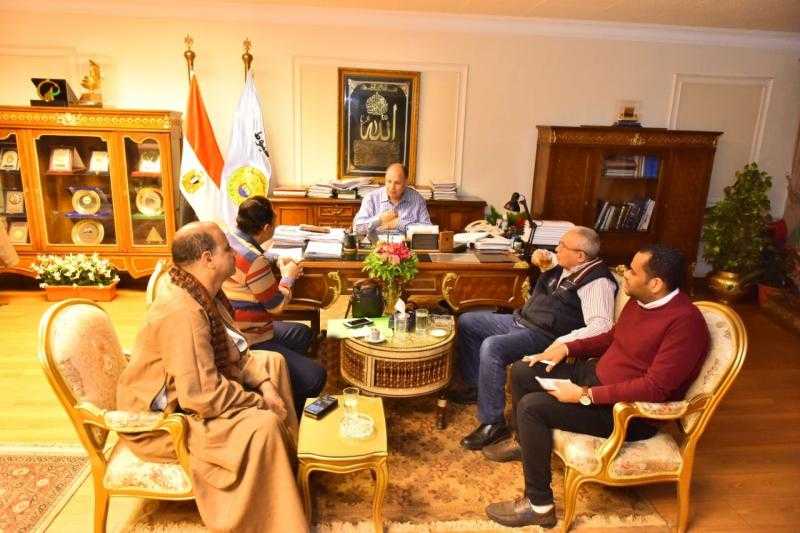 محافظ أسيوط يلتقى أعضاء مجلس النواب ويستعرض نسب تنفيذ المشروعات