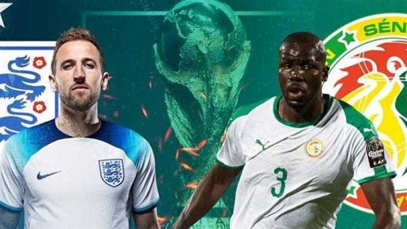 موعد مباراة إنجلترا ضد السنغال في دور الـ16 في كأس العالم 2022 والقنوات الناقلة