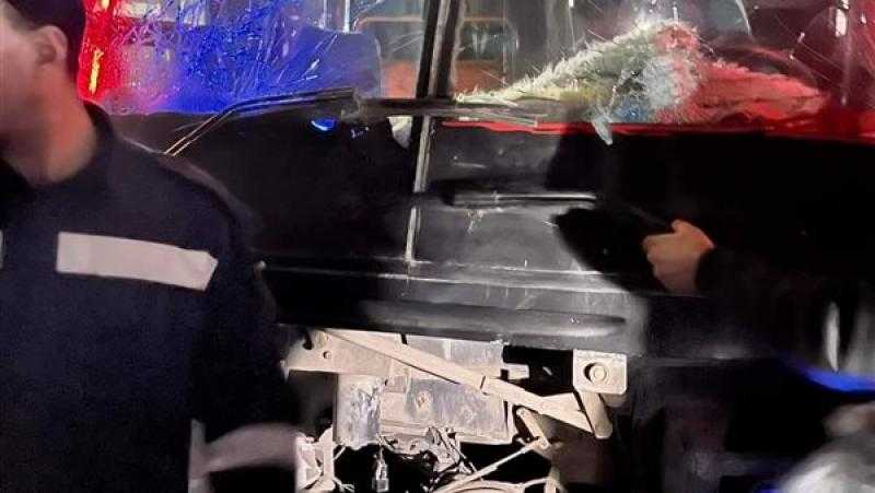 انتداب لجنة فنية لفحص أتوبيس حادث عزبة النخل بالمرج