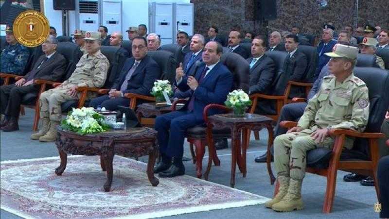 الرئيس السيسي: نحتاج إلى توفير 3 ملايين فرصة عمل خلال 3 سنوات