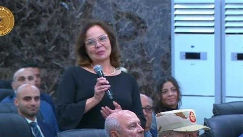 كريمة المشير أبو ذكري تشكر الرئيس السيسي لإطلاقه اسم والدها على محور هام بالإسكندرية