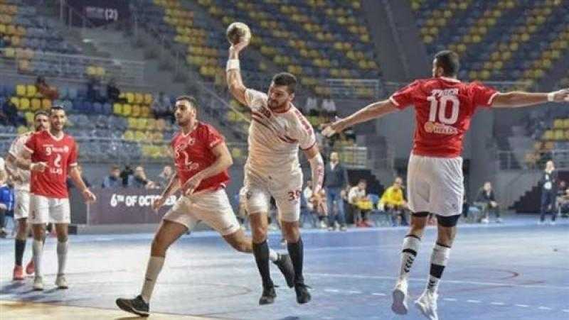 الأهلي يواجه الزمالك الليلة في دوري المحترفين لكرة اليد
