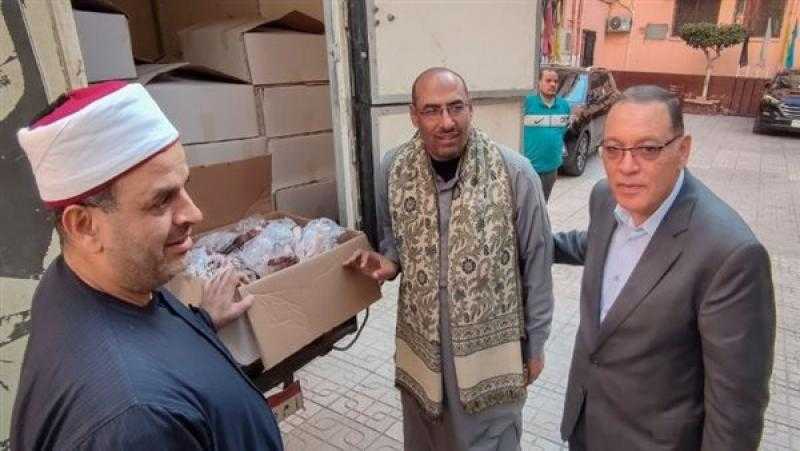 محافظ الشرقية يشهد استلام 2 طن لحوم من مشروع صكوك الأضاحي