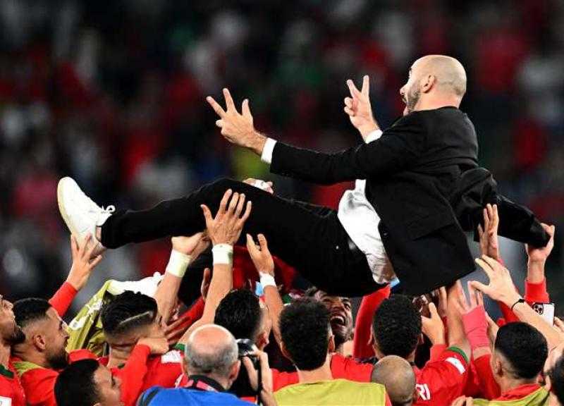 الركراكي يثني على لاعبي المغرب عقب الانتصار الثمين أمام إسبانيا في المونديال
