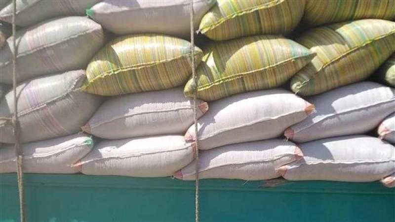 ضبط سيارة محملة بـ27 طن أرز قبل حجبه عن الأسواق في كفر الشيخ