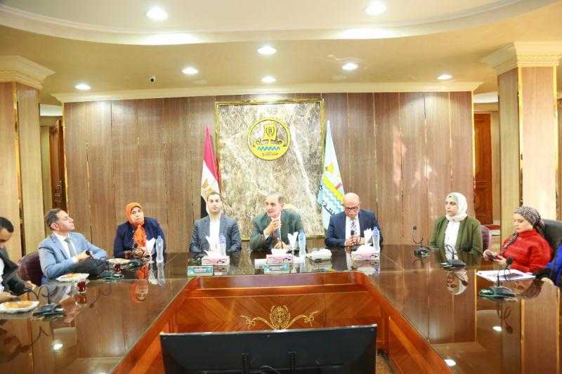 محافظ كفر الشيخ: نثمن التعاون مع كافة الجامعة المصرية ورؤى الطلاب لتطوير المدن