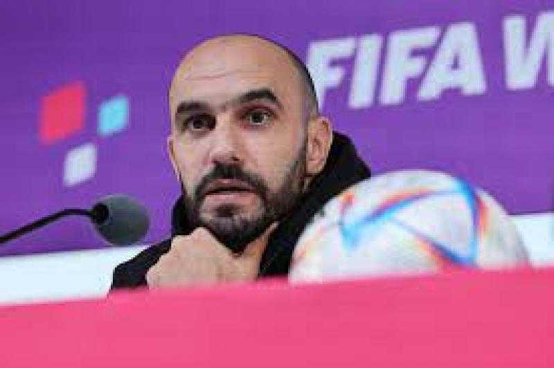 الركراكي يأمل في عدم مشاركة رونالدو ويطالب لاعبي المغرب بالمزيد في كأس العالم