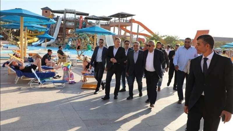 أكبر مدينة ألعاب مائية ترفيهية بالغردقة