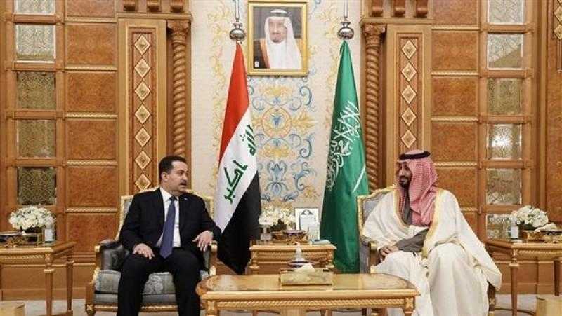 رئيس الوزراء العراقي يبحث مع ولي العهد السعودي آليات التكامل الاقتصادي
