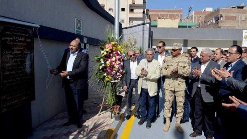 رئيس الوزراء يفتتح أعمال تطوير محطة الصرف الصحي بمنطقة الزراير في السويس