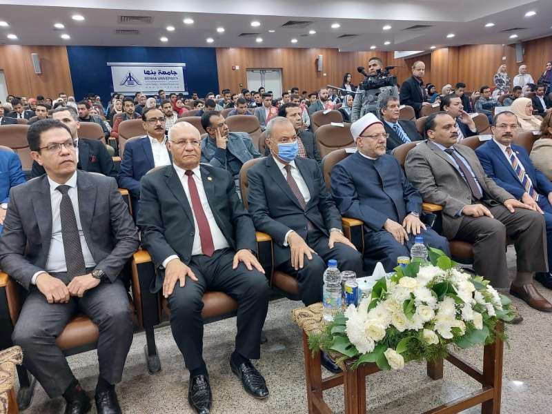 مفتي الجمهورية في ندوة بجامعة بنها