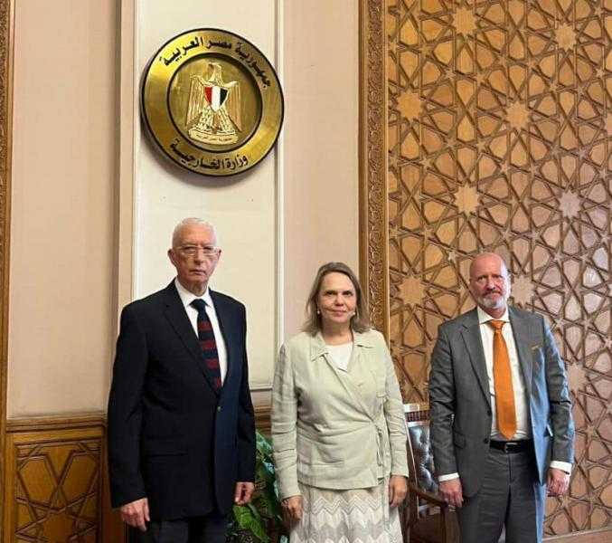 نائب وزير الخارجية يستقبل مديرة عام إدارة إفريقيا والشرق الأوسط بالخارجية الفنلندية