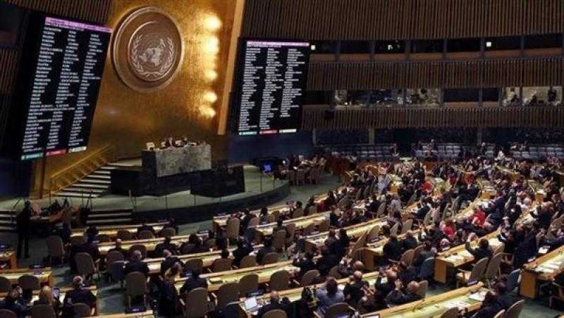 الأمم المتحدة تعتمد قرارًا بالسيادة الدائمة للشعب الفلسطيني على موارده