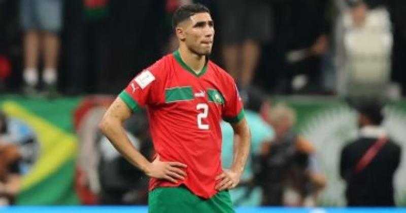 مباراة المغرب وفرنسا.. حكيمي يوجه رسالة للجماهير بعد خسارة نصف نهائي المونديال