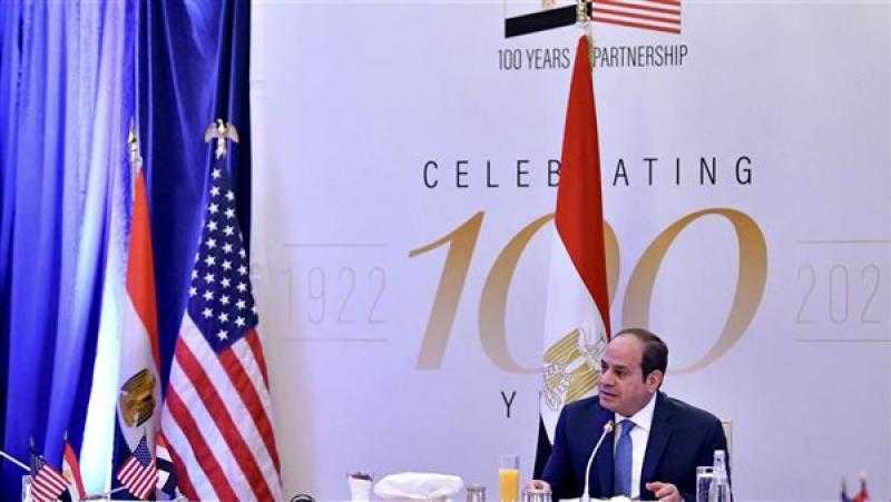 نص كلمة الرئيس السيسي في جلسة تعزيز الأمن الغذائي بالقمة الإفريقية الأمريكية