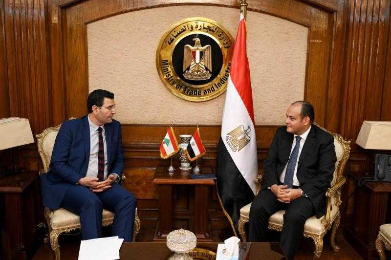33 % زيادة في حجم التجارة البينية بين مصر ولبنان العام الماضي