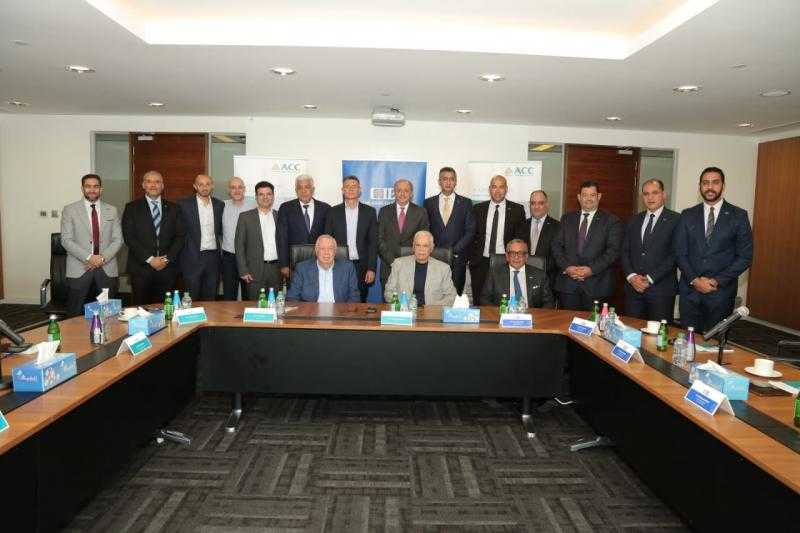 البنك التجاري الدولي يوقع عقد تمويل بمبلغ 3 مليار جنيه لشركة الإنشاءات العربية ACC