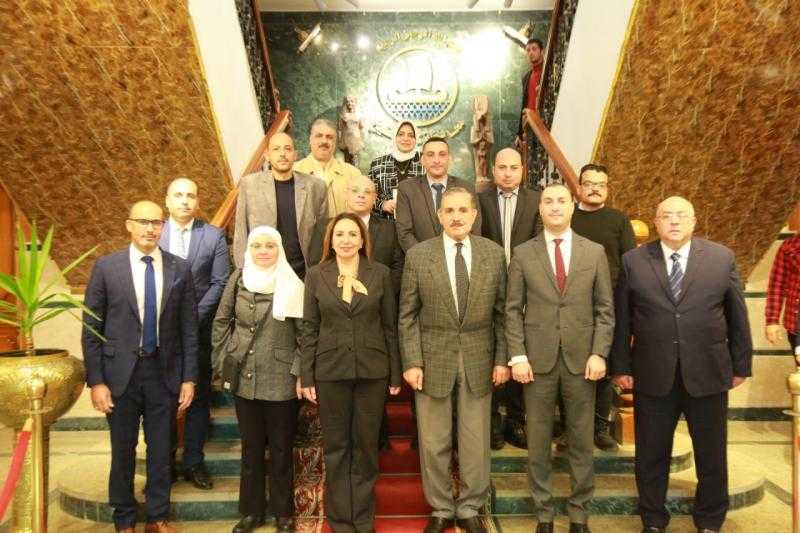 محافظ كفر الشيخ يبحث مع نائب وزير الاتصالات استكمال أعمال التحول الرقمى