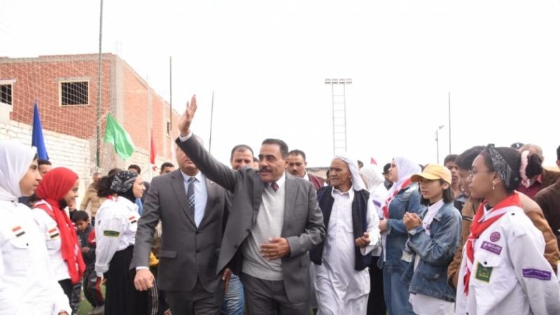 محافظ مطروح يفتتح مركز شباب رأس الحكمة بعد تطويره