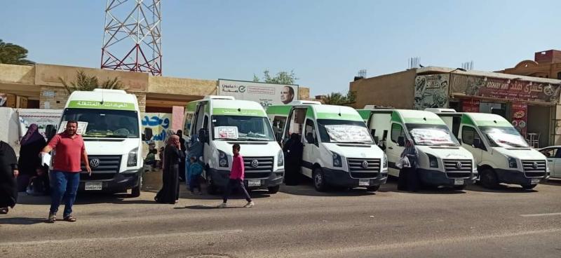 ”الصحة” تطلق 5 قوافل طبية مجانية ضمن مبادرة ”حياة كريمة”