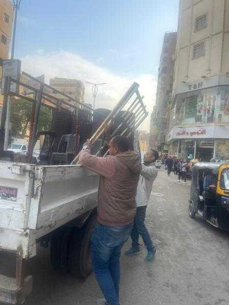 غلق مركز للدروس الخصوصية ورفع كفاءة كوبري عثمان بالطالبية.. حملة مكبرة بالجيزة