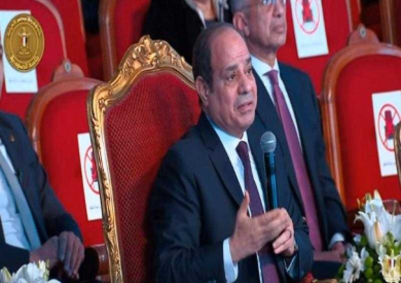 الرئيس السيسي عن أمنيته في العام الجديد: ”مبقاش ليا حاجة شخصية وربنا يعيني ويوفقني”