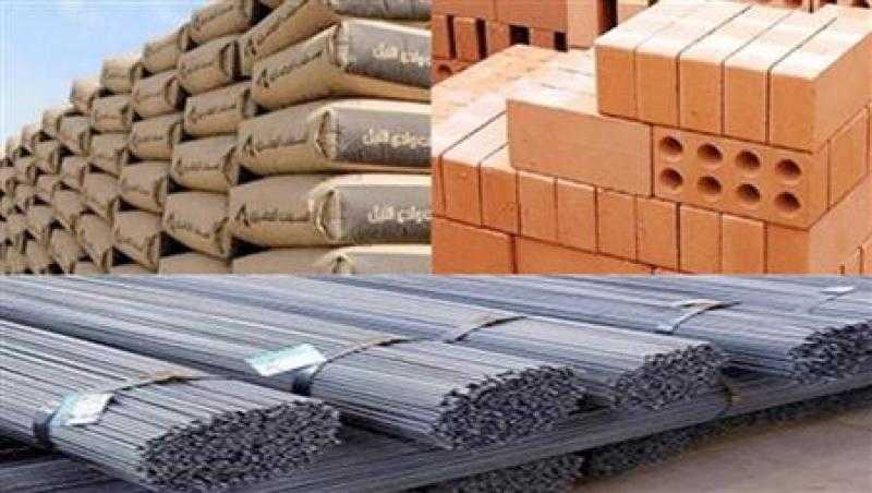 سعر مواد البناء في السوق اليوم الخميس