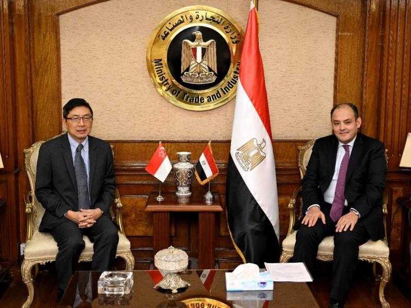 نمو التبادل التجاري بين مصر وسنغافورة 120% خلال 2021