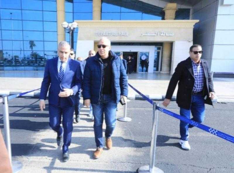 وزير الري يصل إلى سوهاج لمتابعة سير العمل في عدد من المشروعات | صور