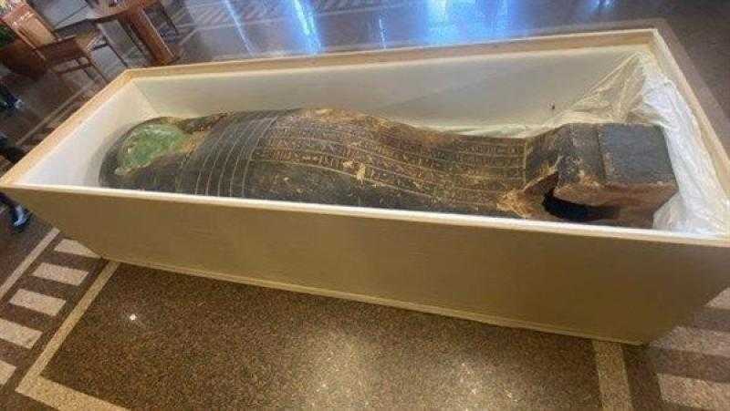 الآثار: استعادة التابوت الأخضر بداية لعودة كل آثار مصر المهربة