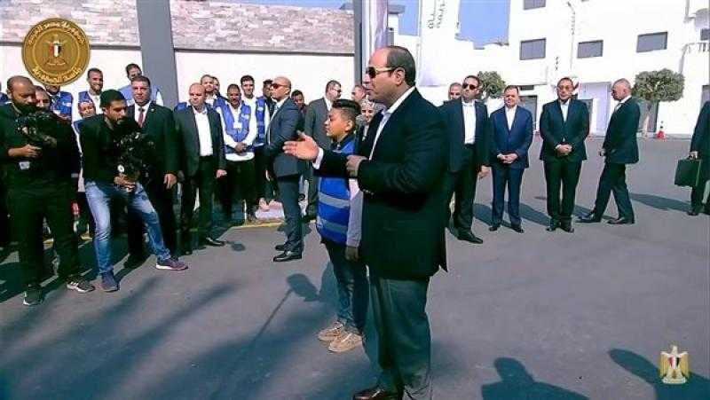 الرئيس السيسي: الصعايدة جدعان وأهل كرم وشهامة