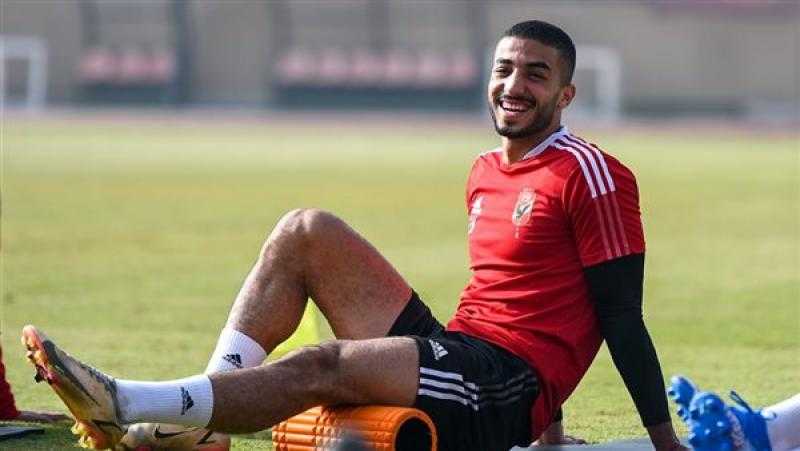 عبد المنعم يواصل برنامج التأهيل في مران الأهلي
