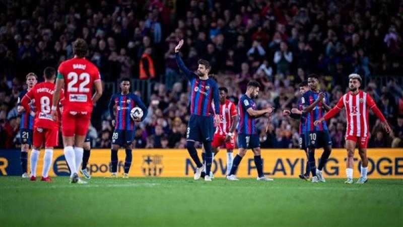 قائمة برشلونة أمام أتلتيكو مدريد في الدوري الإسباني