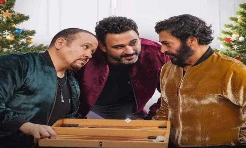 «السهر والانبساط» لأكرم حسني وهشام عباس وحميد الشاعري تحقق 1.5 مليون مشاهدة