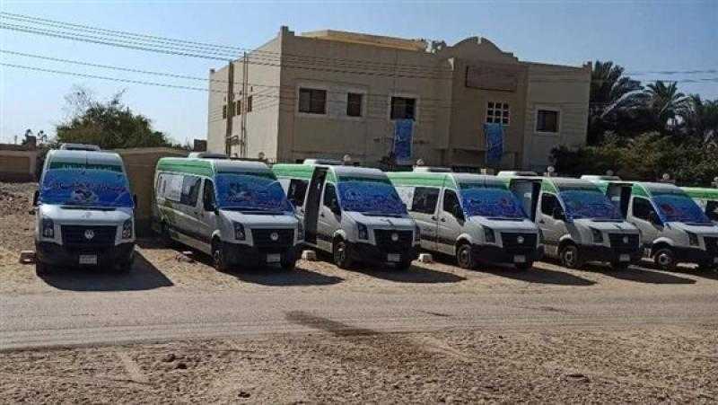 «صحة المنيا» تنظم قافلة طبية لأهالي الجرنوس ببني مزار