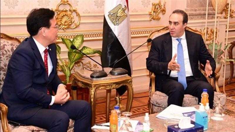 أمين «مجلس النواب» يستقبل وفد الجمعية الوطنية لكوريا الجنوبية