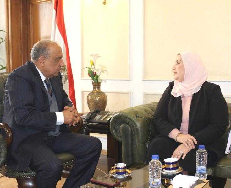 وزيرا قطاع الأعمال والتضامن الاجتماعي يبحثان توفير فرص عمل للفئات الأقل دخلًا