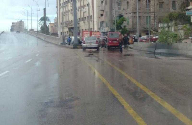 طوارئ في الإسكندرية للتعامل مع الأمطار الغزيرة