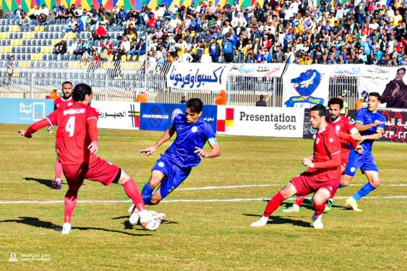 أسوان ينجو من الهزيمة أمام حرس الحدود في الدوري