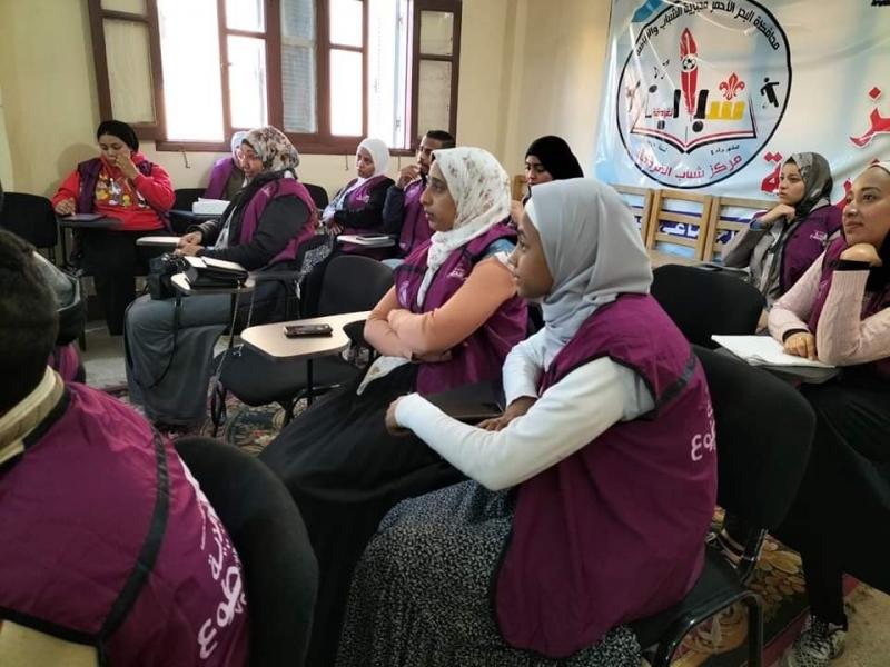 دورة توعوية عن التغيرات المناخية بمركز شباب الغردقة | صور