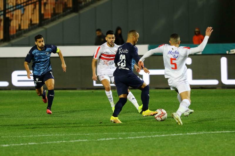 مباراة الزمالك وبيراميدز