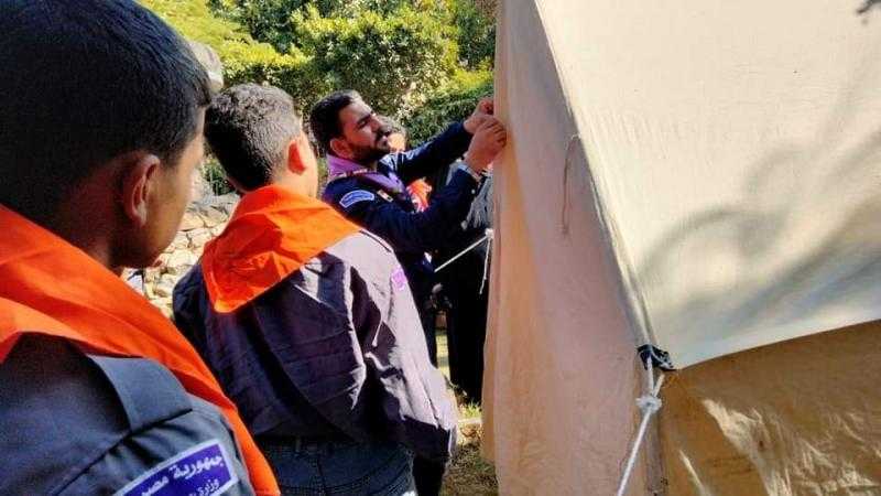 معسكر تدريبي حول درء المخاطر و إدارة الأزمات بمراكز شباب فوة في كفرالشيخ