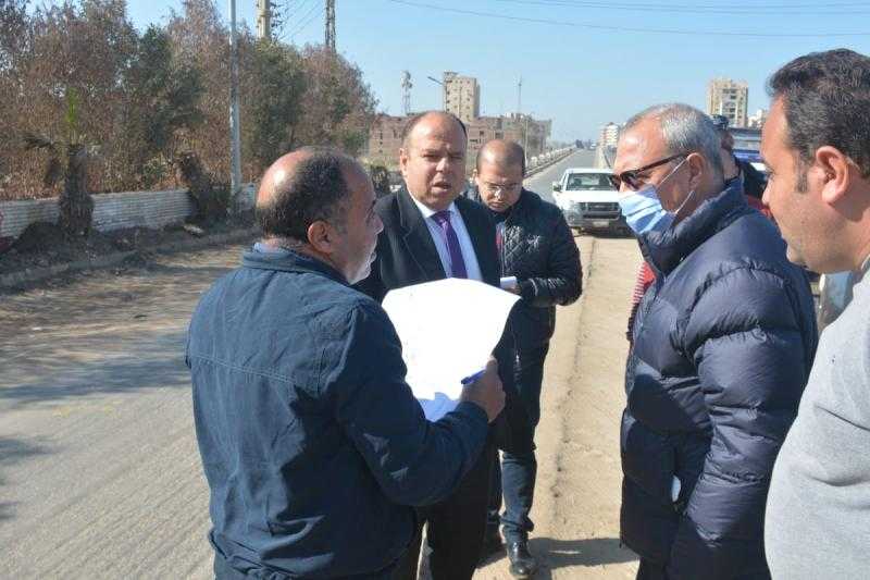 محافظ القليوبية يتفقد المشروعات الجاري تنفيذها ببنها