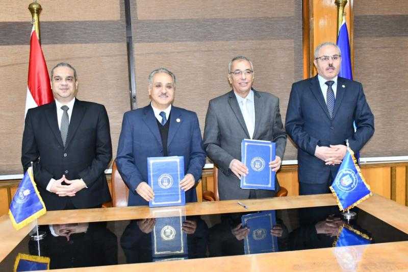 جامعة القناة تخصص مقرين لهيئة الدواء المصرية لتقديم خدماتها بالجامعة وللمجتمع