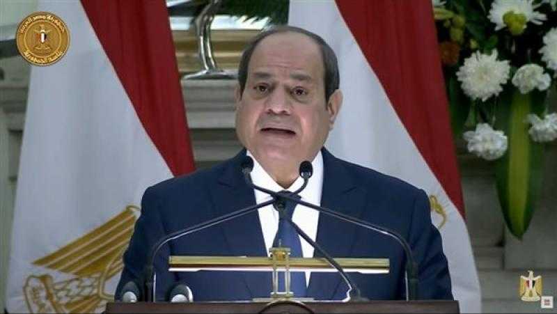 الرئيس السيسي: تم تكثيف رحلات الطيران بين مصر والهند