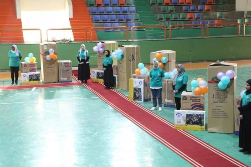 «حياة كريمة» تطلق مبادرة «يدوم الفرح» لتجهيز 100 عروس من المقبلات على الزواج في الوادي الجديد | صور