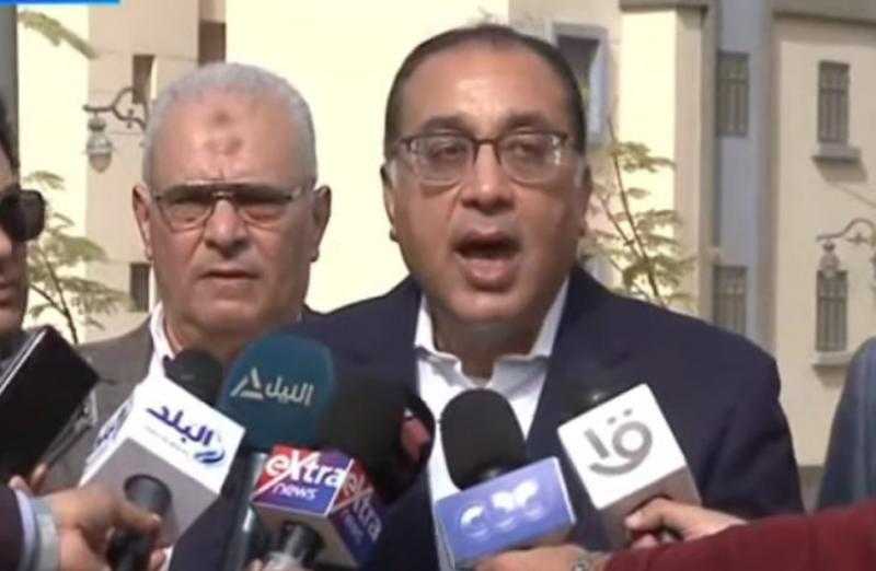 رئيس الوزراء: نسعى لتوفير وحدات سكنية للشباب بسعر معقول وتقسيط لأكثر من 20 سنة