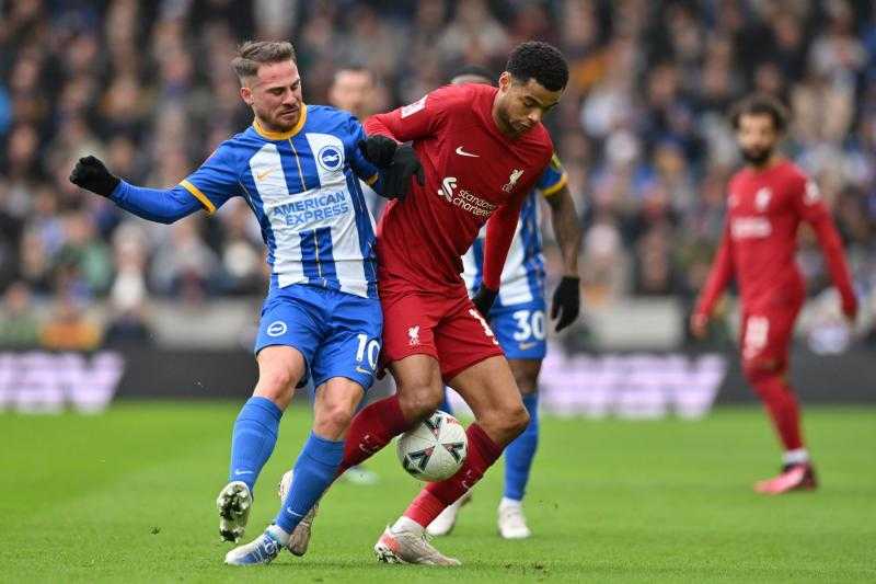 ليفربول يخسر أمام برايتون ويودع بطولة كأس الاتحاد الإنجليزي